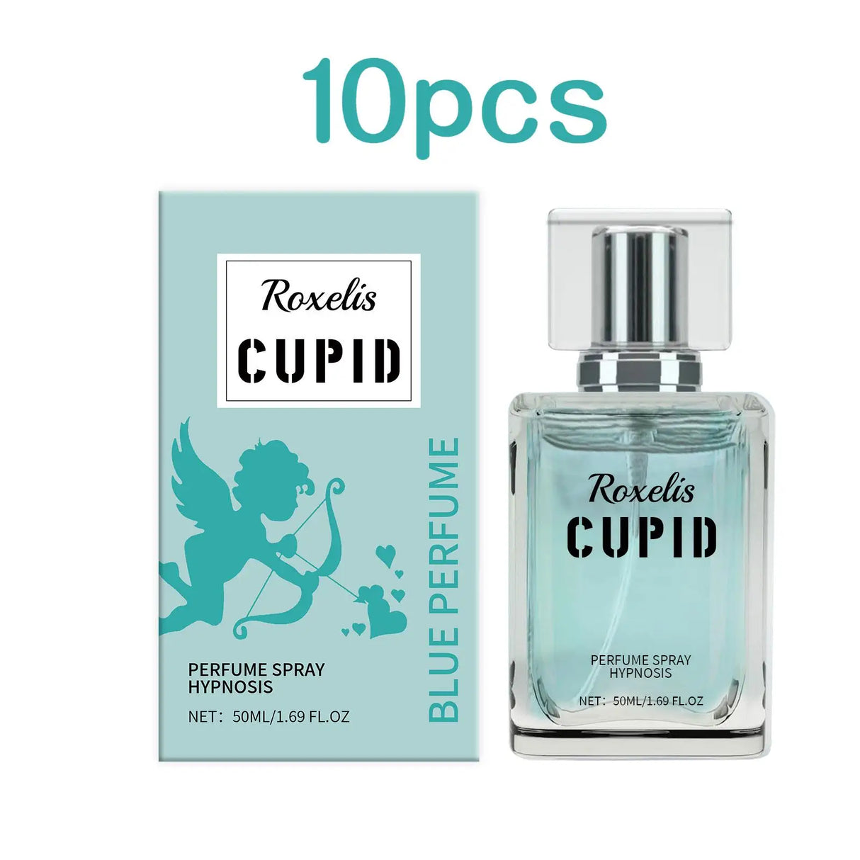 Roxelis 50ml Pheromone Cupid Perfume - Charming Fresh Fragrance for Flirting And Attraction Lasting Cologne Perfume for Dating