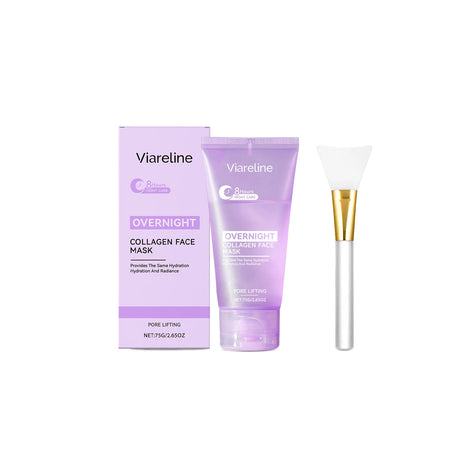 75g Overnight Collagen Facial Peeling Mask Gentle Hydrating Smoothing Cleaning Dirts Refine Pores Softening Face Peeling Mask