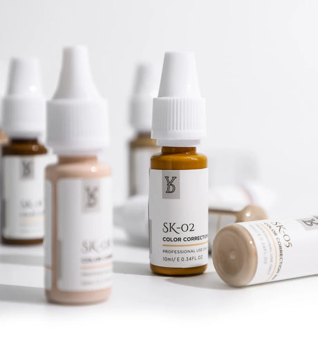 YD Professional 10ML Camouflage Pigment Semi Permanent Makeup Tattoo Ink for Scar Cover Stretch Marks Vitiligo Restore Skin Tone