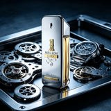 Rabanne 1 Million Lucky Eau de Toilette for Men – Long-Lasting Woody Aromatic Fragrance with Hazelnut, Plum & Cedarwood, 3.4 oz