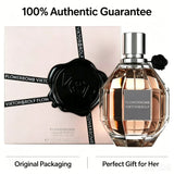 Viktor & Rolf Flower Eau De Parfum for Women, 100ml Long-Lasting Floral Fragrance, Luxury Perfume, Perfect Gift for Her
