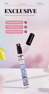 5pcs Rich Floral Fragrance 10ml Set Hair and Body Fragrance Spray Long-Lasting Scent Women Holiday Gift Box Set Beautiful