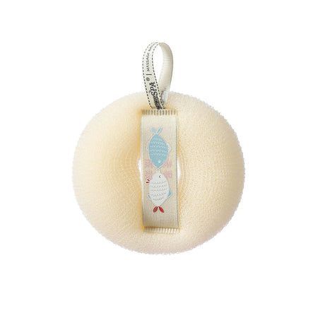 Shower Loofah Bath Sponge With Hanging Rope Exfoliating Soft Mesh Body Scrubber Rich Lather 3D Knit Design For Smooth Skin