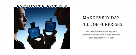 Ycz Eau De Parfum for Men – 1.6 oz (50 ml) – Premium Fragrance – Long-Lasting Oriental Woody Scent (Infused with Pheromones)