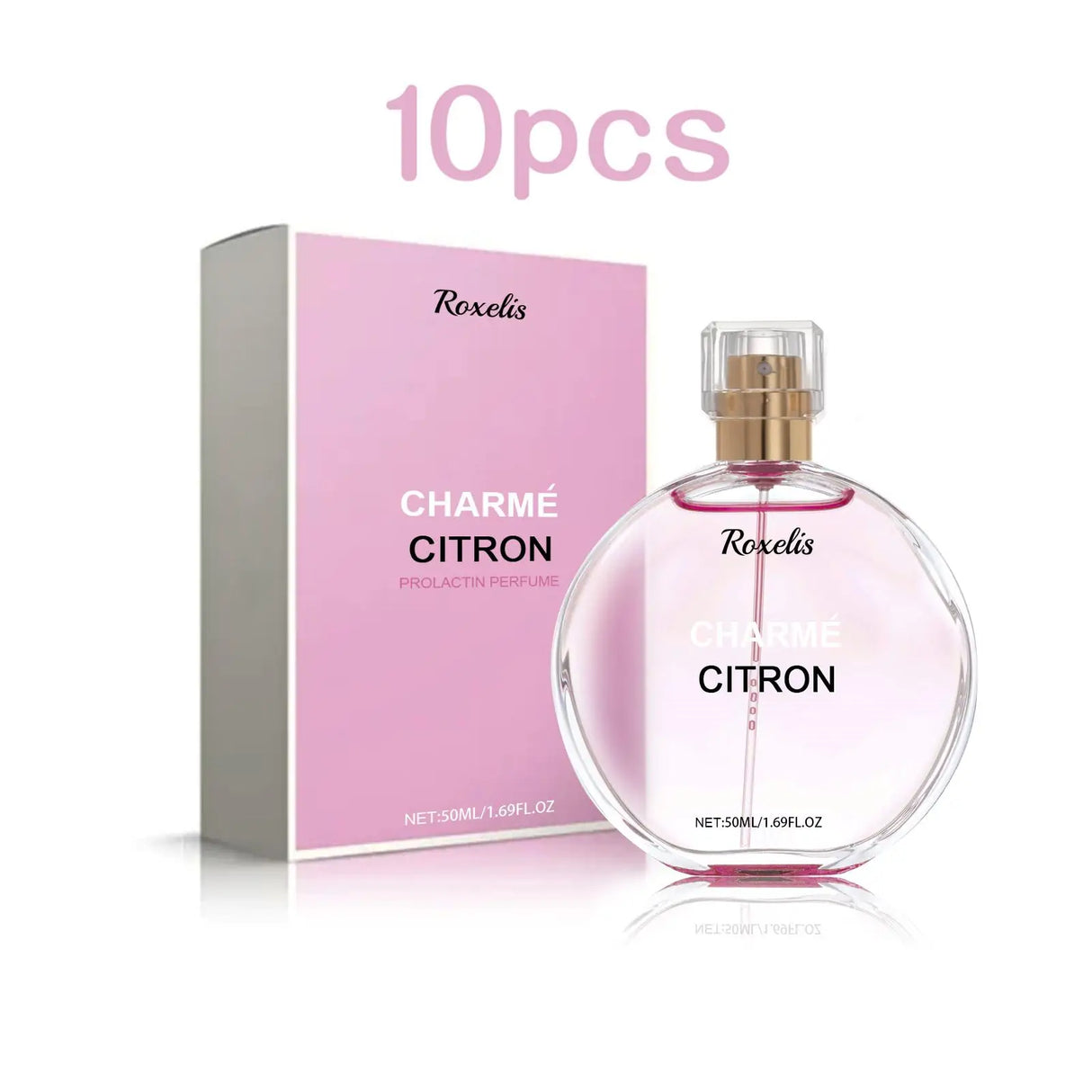 Roxelis 50ml Floral Scent Pheromone Perfume Spray Long Lasting Show Charm Attract Fresh Scent Elegant Lady Dating Perfume Gifts