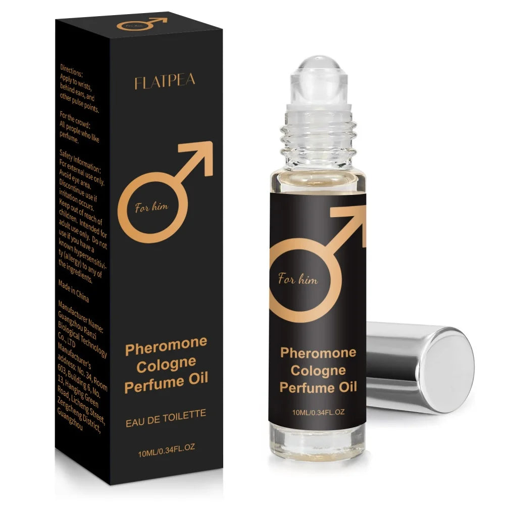 Men's Roll-on Pheromone Fragrance Long Lasting Perfume Dating Fragrant Perfumes Cologne Fragrance Suitable for Dating and Daily