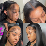 Bone Straight Glueless Wigs Human Hair Ready To Wear Brazilian Lace Front Human Hair Wigs 13x4 13x6 HD Lace Frontal Wig 5x5 Wig