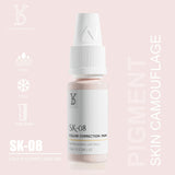 YD Professional 10ML Camouflage Pigment Semi Permanent Makeup Tattoo Ink for Scar Cover Stretch Marks Vitiligo Restore Skin Tone