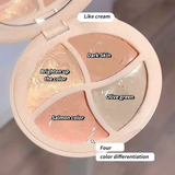 Four-Color Concealer Cream Moisturizing Concealer for Dark Circles,Brightening,Multi-Color Contouring,Foundation Cream