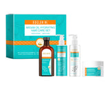 Moroccan Argan Oil Hair Care Set Gently Cleanses Deep Moisturizing Smoothing Soften Repairing Damaged Reduces Frizz Shampoo Conditioner Set