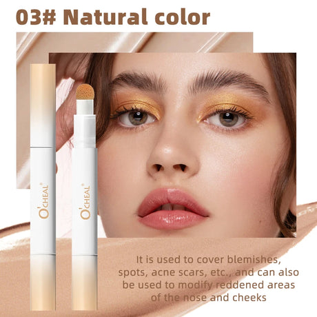 Ocheal 3 Color Face Foundation Concealer Pen Long Lasting Waterproof Corrector Contour Concealers Stick Cosmetic Makeup