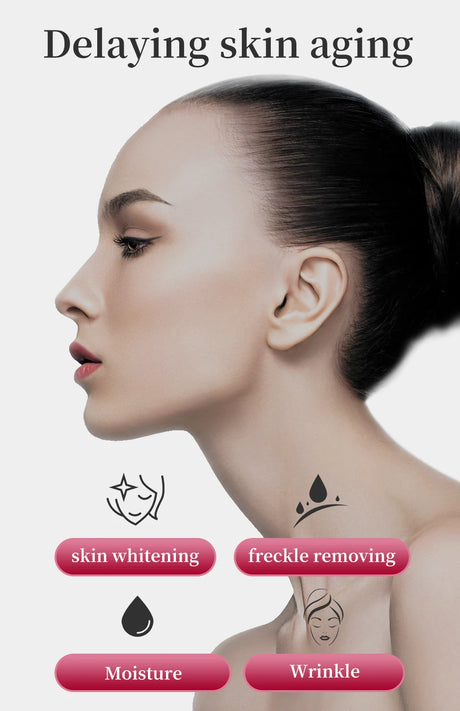 2 in 1 Salmon DNA PDRN &Hyaluronic Acid Skincare Set-Anti-Aging Moisturizing Facial Serum for Dermapen Glowing Skin Jet Peeling