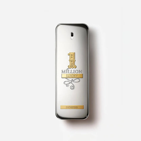 Rabanne 1 Million Lucky Eau de Toilette for Men – Long-Lasting Woody Aromatic Fragrance with Hazelnut, Plum & Cedarwood, 3.4 oz