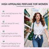 Roxelis 10ml Women Charm Perfume Lasting Natural Sweet Fragrance Daily Commuting Dating Eau De Toilette Pheromone Couple Perfume