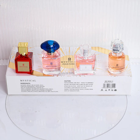 Mystical Perfumes | 4pc Mystical Set | Mystical 30 ml +Mystical Air Freshener 30 ml + Mystical Body Spray 30 ml+Mysterious Fores
