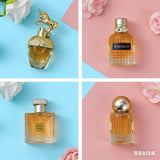 Unicorn Women's Perfume Set, Four Scents, Long-LastingFresh Scent, Perfume Gift Sets, Birthday Gift, 135MLLiquid, Daily Use, Sin