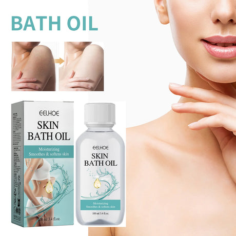 EELHOE 100g Bath Oil, Body Cleansing Oil, Moisturizing and Nourishing Shower Oil for Skin Care, Daily Bath Essentials