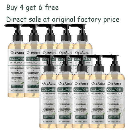 100ML Collagen Body Essence Oil Daily Moisturizing Enhance Skin Elasticity Non-greasy Reduce Dryness Tightening Body Care Oil