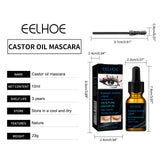 Eelhoe Castor Oil Fast Growth Eyelash Serum Shiny Mascara Eyebrow Enhance Nourish Natural Lengthen Thickening Lash Curling Serum