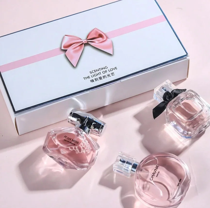 4 Pcs Luxury Men Cologne Gift Set - 4 x 30ml Bottles of Premium Vanilla & Cologne Scented Pheromone Perfume for Men - Long Lasti