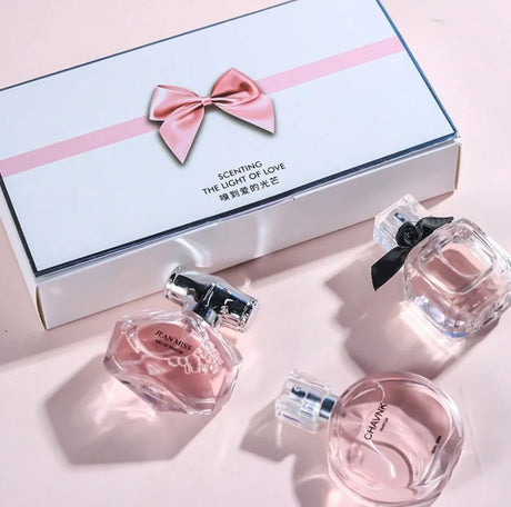 4 Pcs Luxury Men Cologne Gift Set - 4 x 30ml Bottles of Premium Vanilla & Cologne Scented Pheromone Perfume for Men - Long Lasti