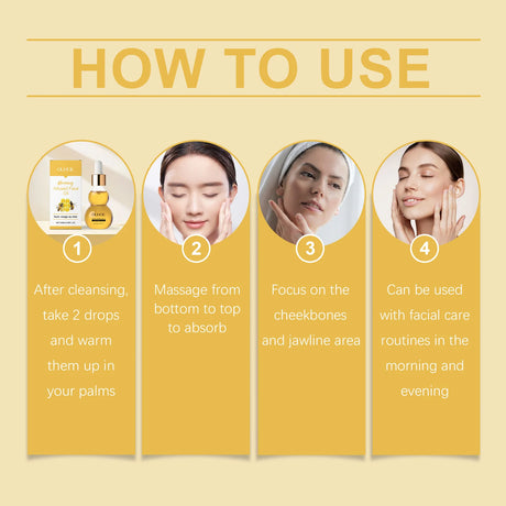 OUHOE 20ml Honey Essential Oil Skin Care Essential Oil Suitable For All Skin Types Daily Home Use For Facial Massage Gentle  Skin