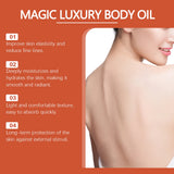WEST MONTH Magic Luxury Body Oil Winter Skincare and Moisturizing, Soft and Firm Skin, Daily Care, Nourishing and Moisturizing