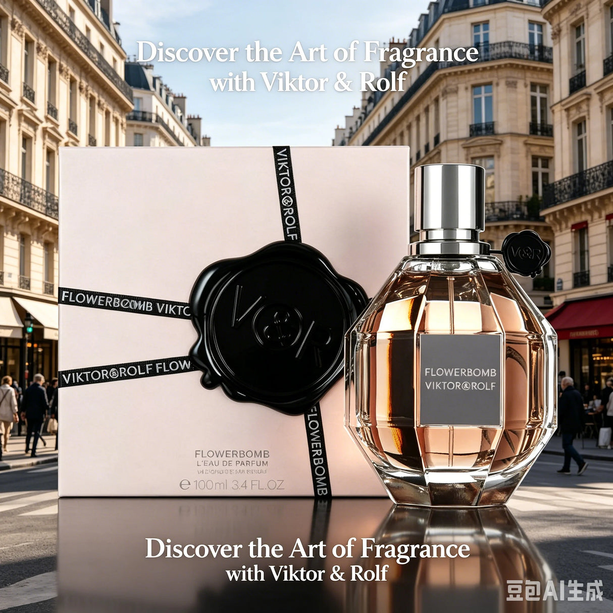 Viktor & Rolf Flower Eau De Parfum for Women, 100ml Long-Lasting Floral Fragrance, Luxury Perfume, Perfect Gift for Her
