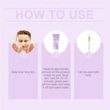 75g Overnight Collagen Facial Peeling Mask Gentle Hydrating Smoothing Cleaning Dirts Refine Pores Softening Face Peeling Mask