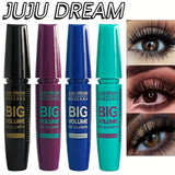 4D Black Mascara Thickening Lengthening Waterproof Fiber Mascara Long Lasting Eyelash Makeup Waterproof Liquid Fiber Mascara