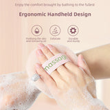 Shower Loofah Bath Sponge With Hanging Rope Exfoliating Soft Mesh Body Scrubber Rich Lather 3D Knit Design For Smooth Skin