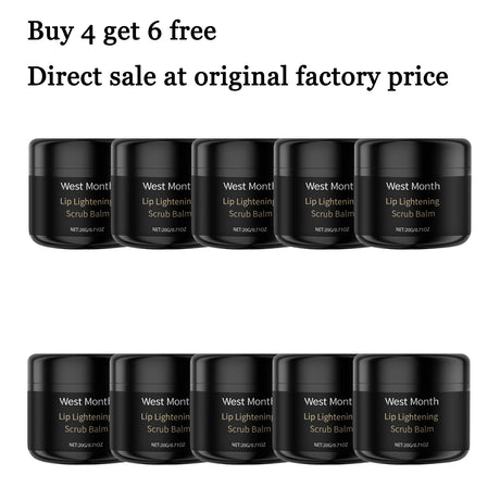 20G Lip Scrub Balm Moisturizing Skin Reduce Dryness Nourishing Gentle Remove Dead Skin Restoring Gloss Brightening Improve Skin Texture Lip Exfoliating Balm