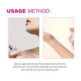 Roxelis 50ml Floral Scent Pheromone Perfume Spray Long Lasting Show Charm Attract Fresh Scent Elegant Lady Dating Perfume Gifts