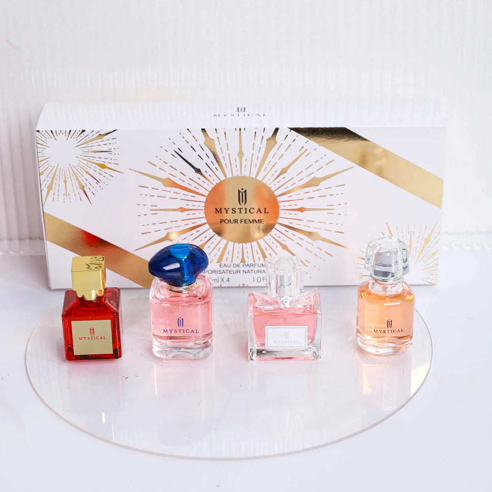 Mystical Perfumes | 4pc Mystical Set | Mystical 30 ml +Mystical Air Freshener 30 ml + Mystical Body Spray 30 ml+Mysterious Fores