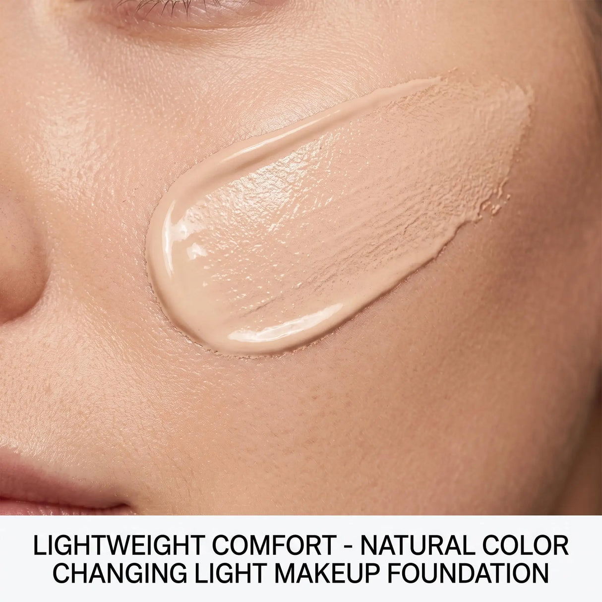 Zephoco Color Changing Foundation Waterproof Sweating Natural Lightweight Hydrating Matches Fair Medium Skin Tones Longwearing Matte High Coverage Makeup Liquid Face Base Makeup