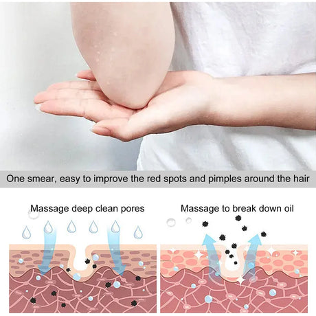 EELHOE 100g Bath Oil, Body Cleansing Oil, Moisturizing and Nourishing Shower Oil for Skin Care, Daily Bath Essentials