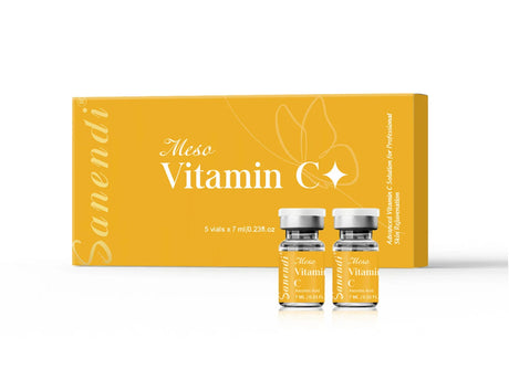 South Korea Sanendi Skin Care Vitamin C GSH Salmon DNA Skin Deep Moisturizing Repair Ampoule Face Essence Set 5x7ml Vials