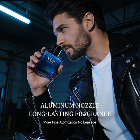 Ycz Eau De Parfum for Men – 1.6 oz (50 ml) – Premium Fragrance – Long-Lasting Oriental Woody Scent (Infused with Pheromones)