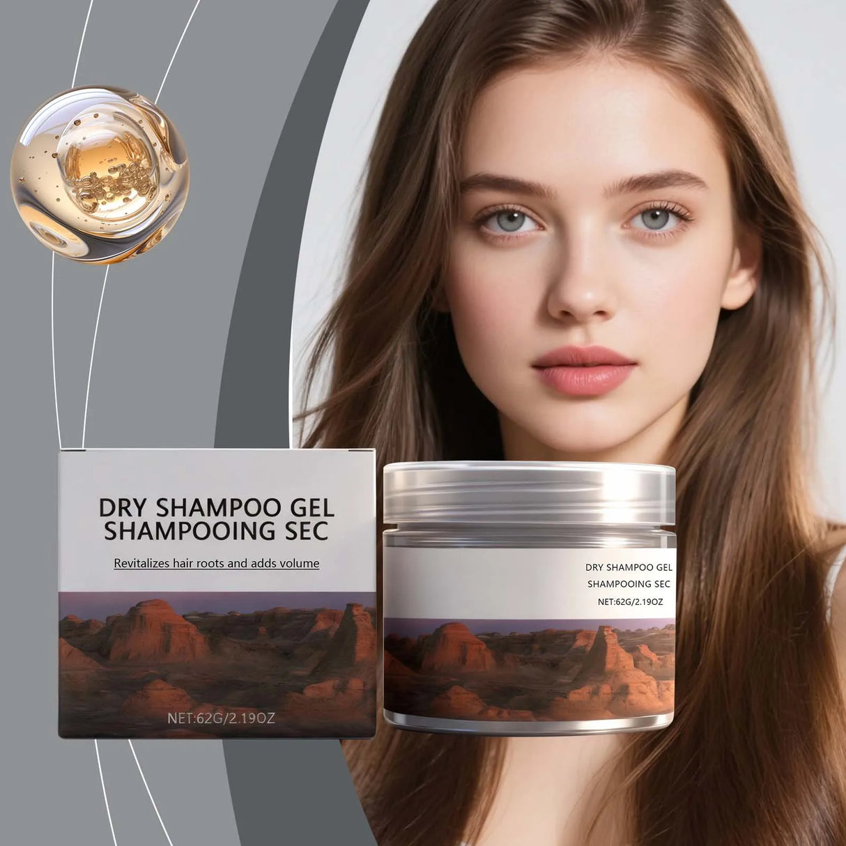 Dry Shampoo for Hair Cleaning Oil Control Matte Finish Dirt Remover Volume Hair Fluffy Fresh Castor Oil Dry Hair Shampoo Paste