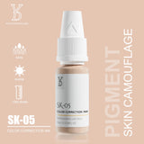 YD Professional 10ML Camouflage Pigment Semi Permanent Makeup Tattoo Ink for Scar Cover Stretch Marks Vitiligo Restore Skin Tone