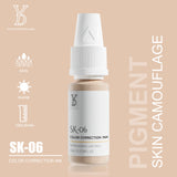 YD Professional 10ML Camouflage Pigment Semi Permanent Makeup Tattoo Ink for Scar Cover Stretch Marks Vitiligo Restore Skin Tone