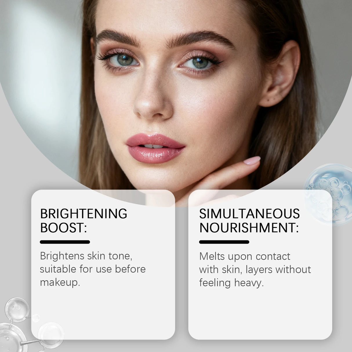 30ML Vitamin Facial Serum Deep Hydrating Enhance Smoothness Boosts Skin Elasticity Nourishing Pores Glowing Non-greasy Soothing Facial Serum
