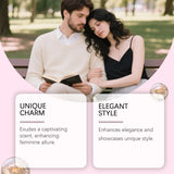 Roxelis 10ml Women Charm Perfume Lasting Natural Sweet Fragrance Daily Commuting Dating Eau De Toilette Pheromone Couple Perfume