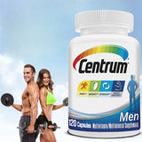 Multivitamin for Men, Multivitamin/Multimineral Supplement with Vitamin D3, B Vitamins and Antioxidants, Gluten Free, Non-GMO
