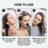 Gleamxi Rosemary Shampoo Gently Nourishing Scalp Care Anti Loss Strengthen Repair Damaged Oil Control Deep Cleaning Hair Growth Shampoo