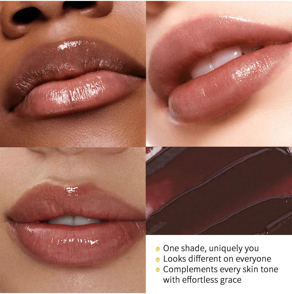 Honey Lipstick Long Lasting Moisturizing Natural Lip Plumper Makeup Lip Plumping Gloss Cosmetics Exfoliating for Lip