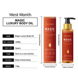 WEST MONTH Magic Luxury Body Oil Winter Skincare and Moisturizing, Soft and Firm Skin, Daily Care, Nourishing and Moisturizing