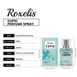 Roxelis 50ml Pheromone Cupid Perfume - Charming Fresh Fragrance for Flirting And Attraction Lasting Cologne Perfume for Dating