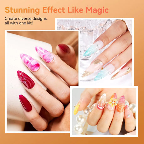 1/2pcs 15ml 3D Sculpting Gel Polish Nail Art Modeling Gel Waterproof Sculpting Gel Nail Art 3D Design Gel for Carvings & Shape