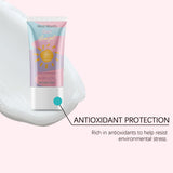 West&Month 2 In 1 UV Protection Body Face Lotion Lightweight Fast Immediate Absorption Long Lasting Hydrating Nourishing Cream Powerful Antioxidant Barrier Protection Against UVA UVB Non Greasy Daily Sun Skin Care Moisturizer
